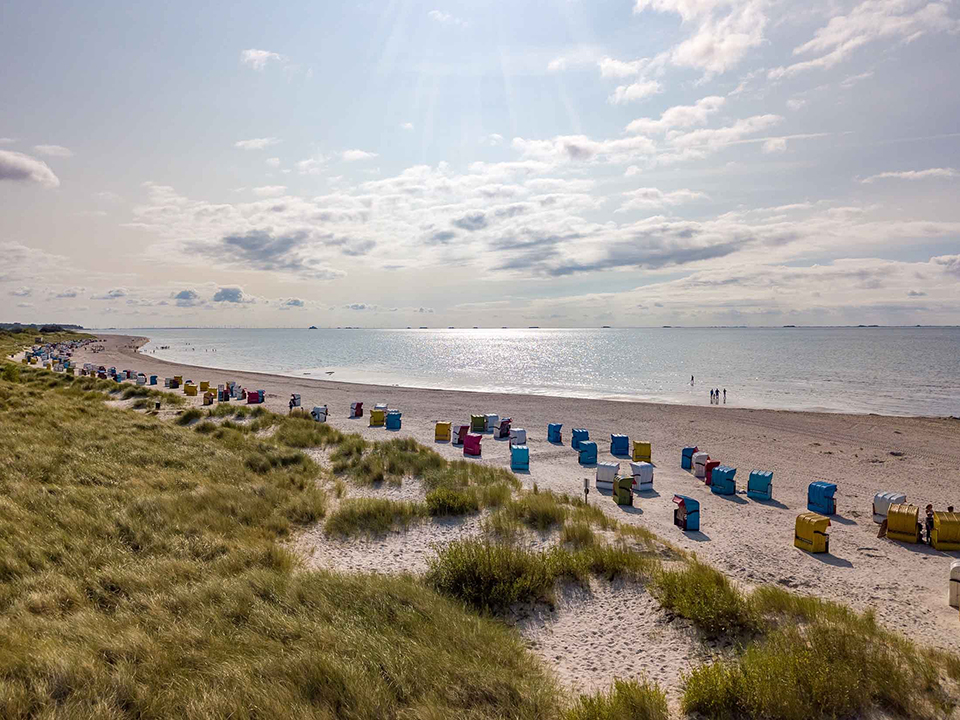 Badestrand Goting mit DLRG